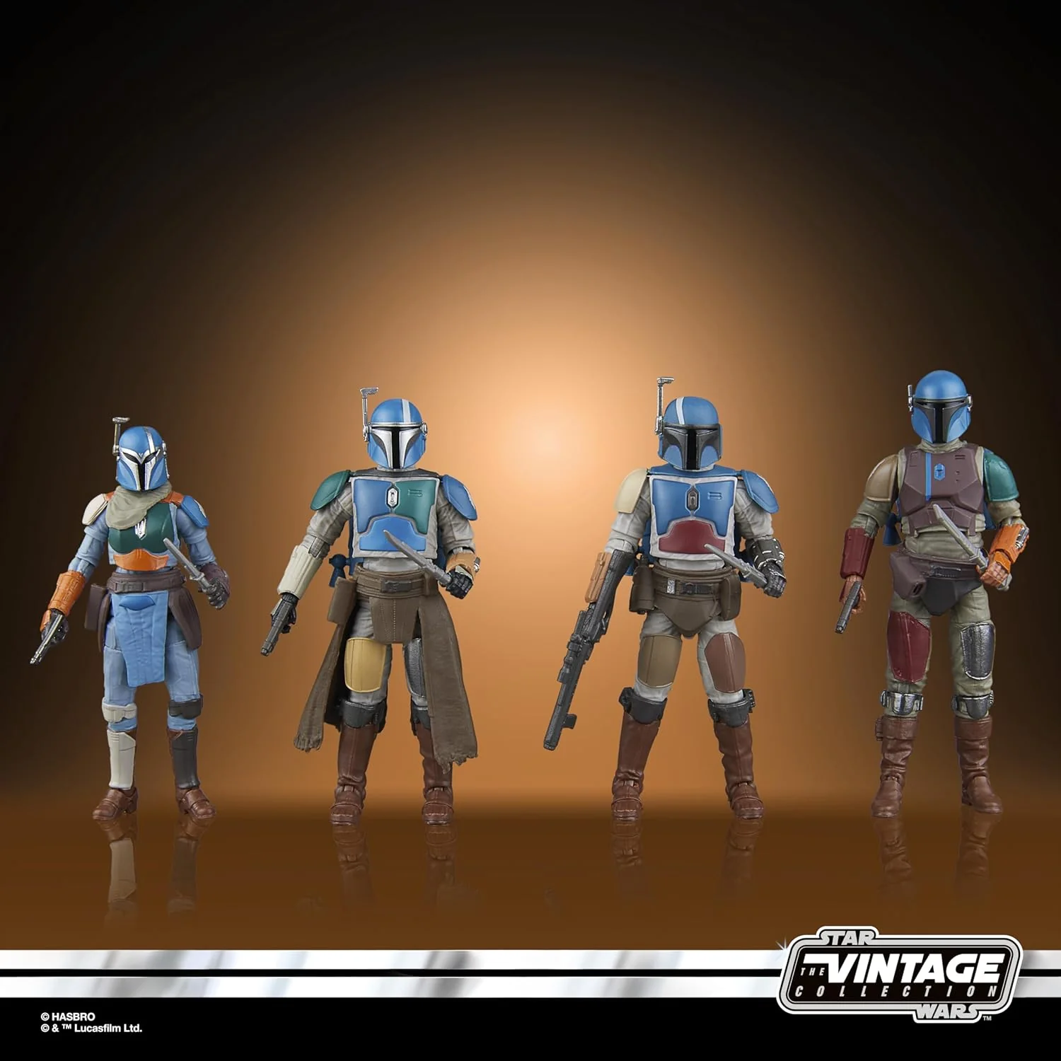 STAR WARS The Vintage Collection Mandalorian Shriek-Hawk, The Mandalorian 3.75 inch Collectible 4-Pack (Amazon Exclusive - Image 3