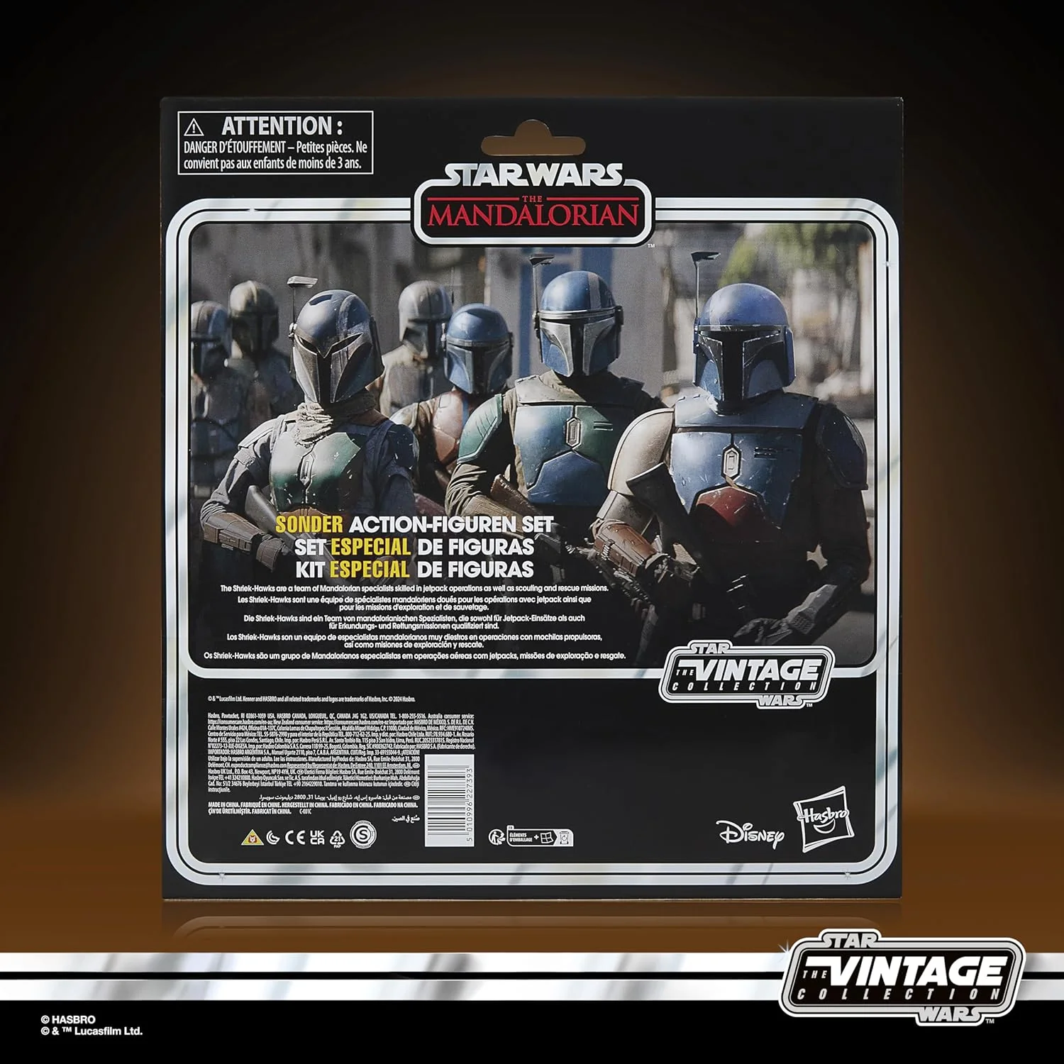 STAR WARS The Vintage Collection Mandalorian Shriek-Hawk, The Mandalorian 3.75 inch Collectible 4-Pack (Amazon Exclusive - Image 5