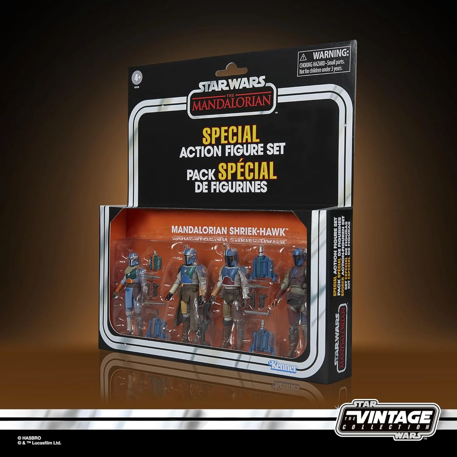 STAR WARS The Vintage Collection Mandalorian Shriek-Hawk, The Mandalorian 3.75 inch Collectible 4-Pack (Amazon Exclusive - Image 6