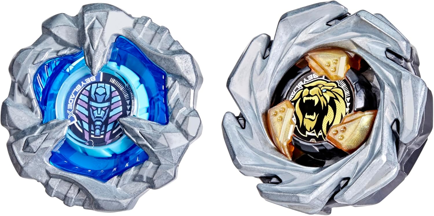 Beyblade X Cowl Sphinx 1-80GF & Crest Leon 7-60GN Dual Pack Set - Image 3