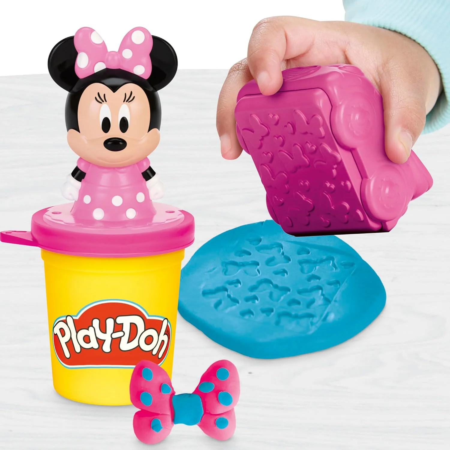 Play-Doh Disney Junior Stamp & Go Megapack with Mickey, Minnie & Donald, Arts & Crafts Preschool Toys for Children Aged 2+ - Image 2