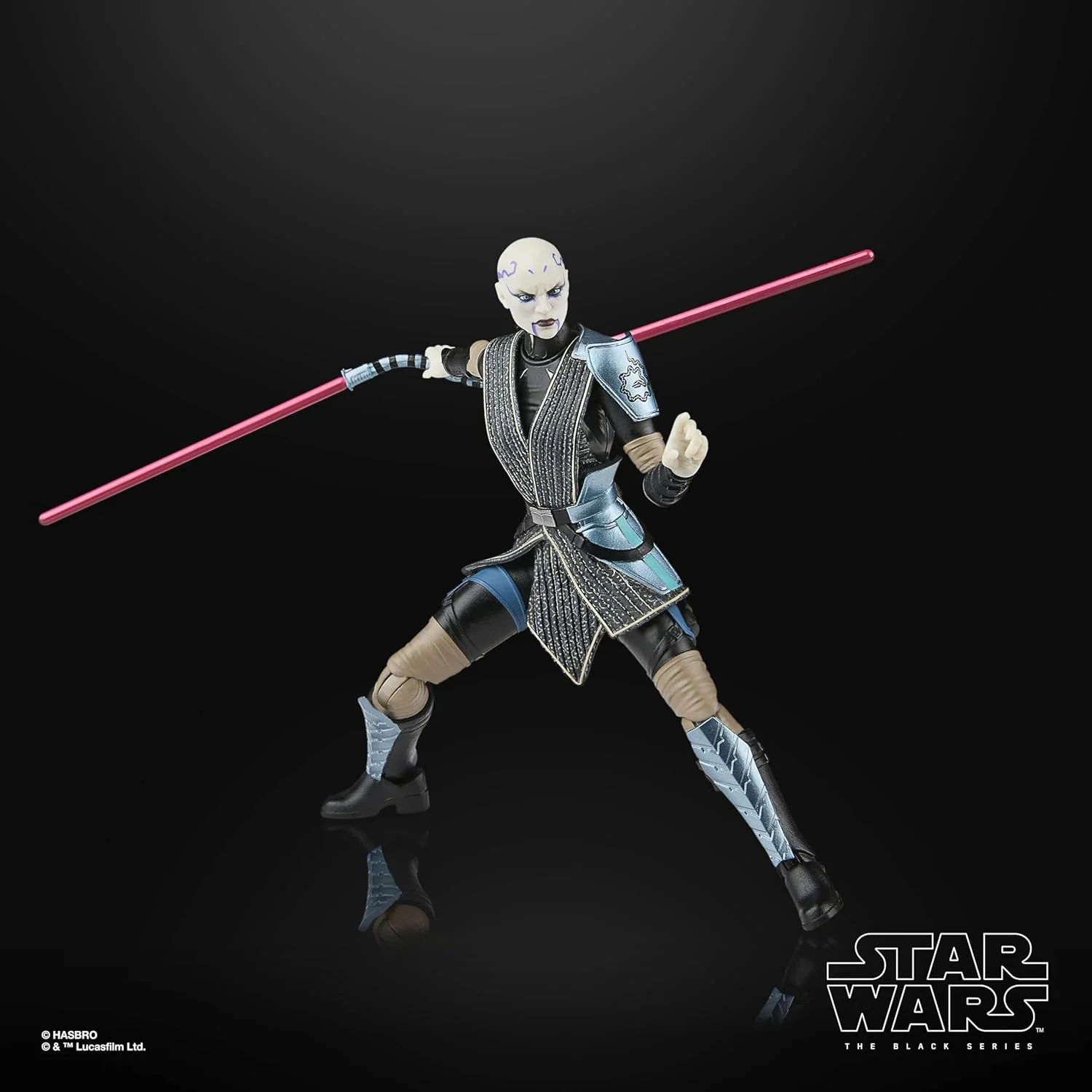 Star Wars The Black Series Asajj Ventress (Kopfgeldjägerin), The Clone Wars Action-Figur zum Sammeln (15 cm - Image 4