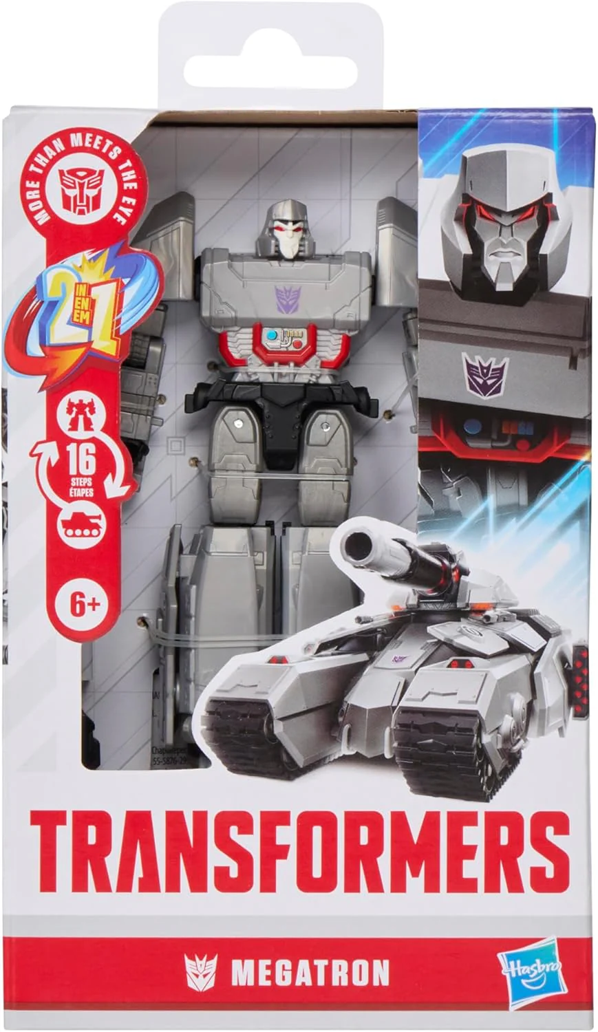 Transformers Prime Changers Megatron Action Figure, Changes from Robot Toy to Tank Toy, Ages 6+ - Image 2