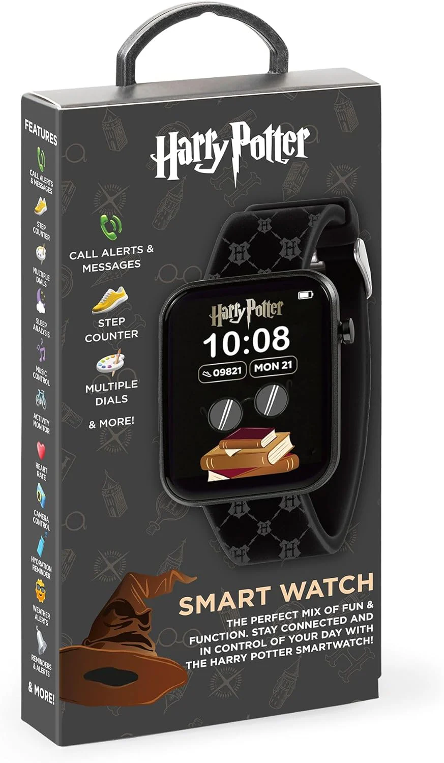 Accutime Harry Potter Kids Black Printed Strap Interactive Smart Watch - Image 5