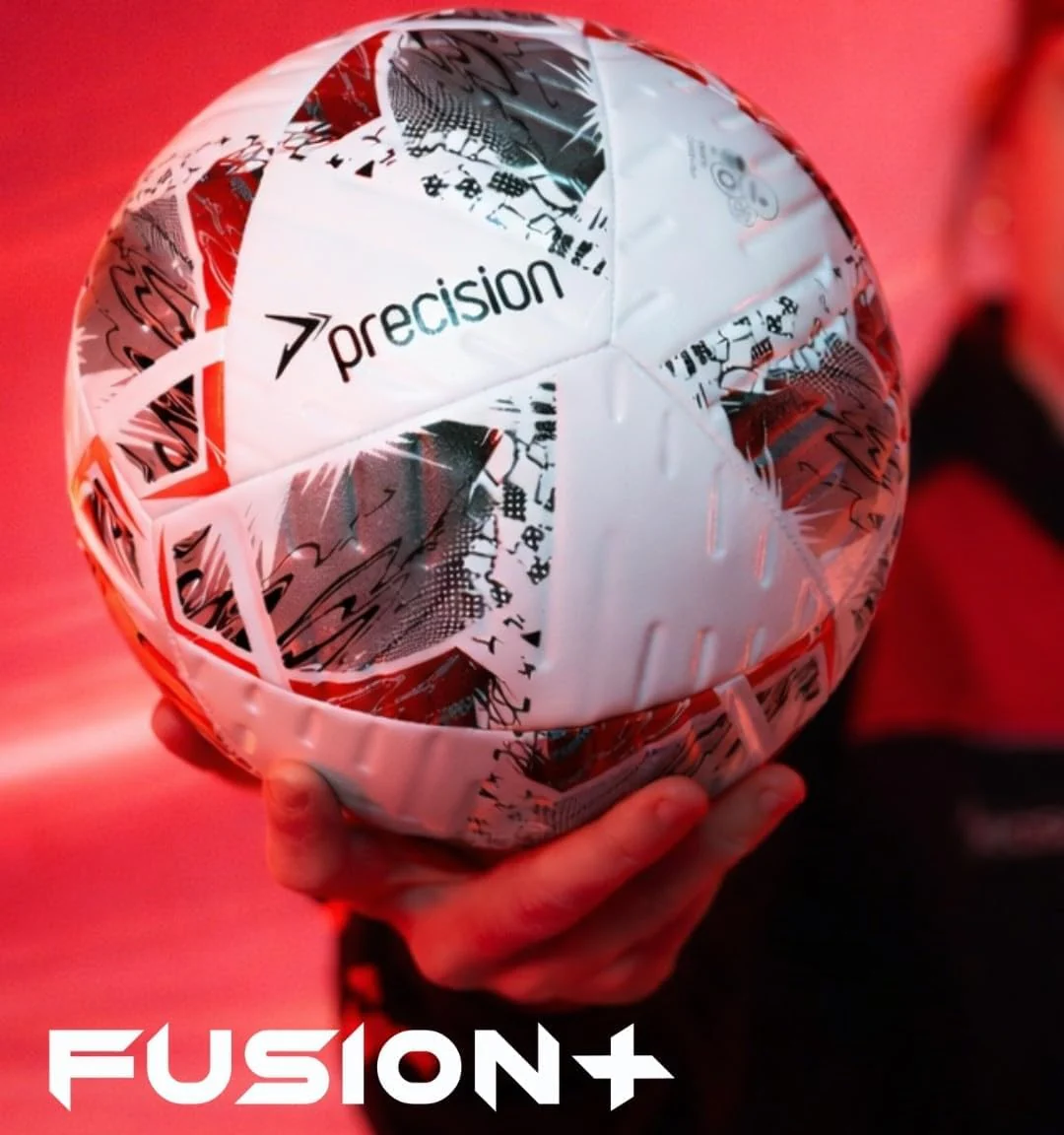 Precision Fusion Plus FIFA Basic Training Football, 12 Panel Textured TPU Match Ball, PU Sealed Seams, Grass 3G Astro - Image 6