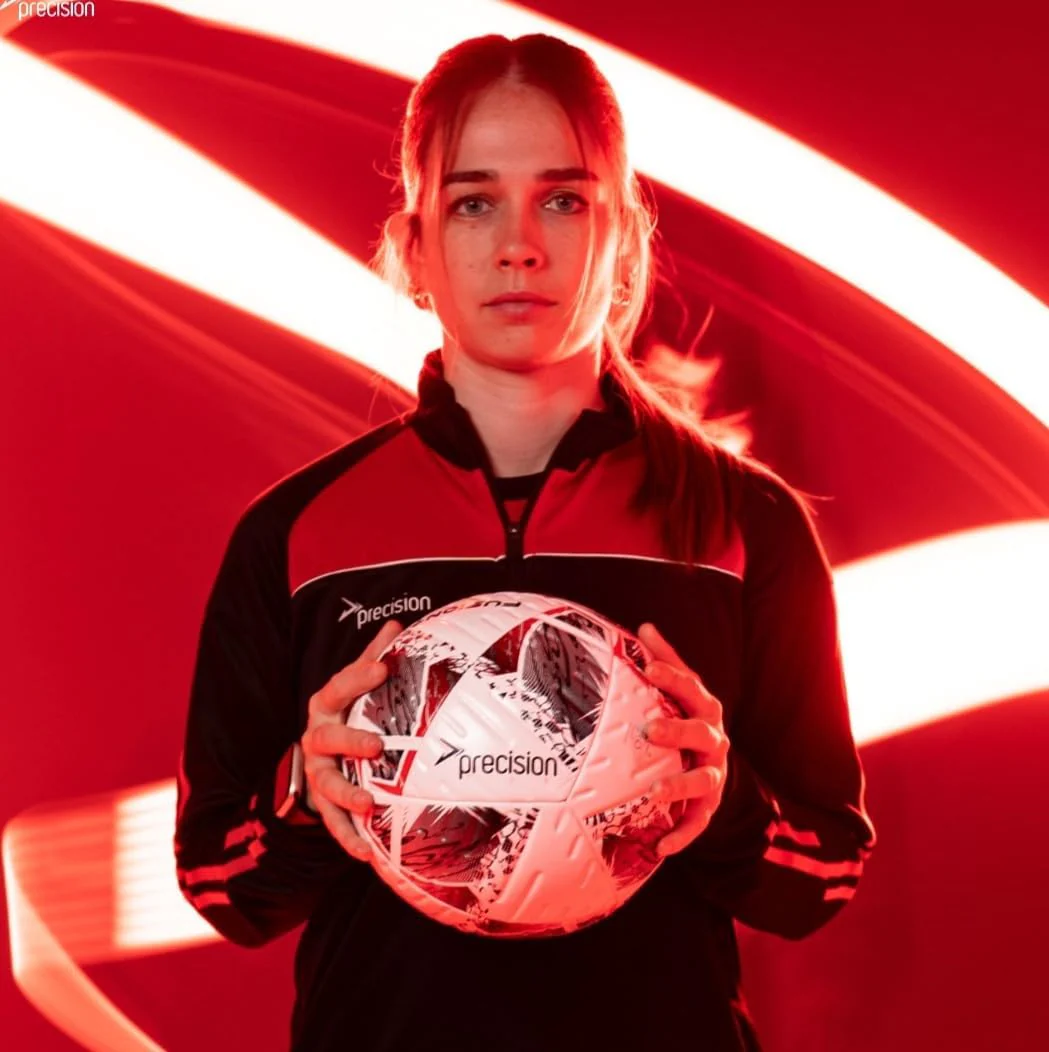 Precision Fusion Plus FIFA Basic Training Football, 12 Panel Textured TPU Match Ball, PU Sealed Seams, Grass 3G Astro - Image 8
