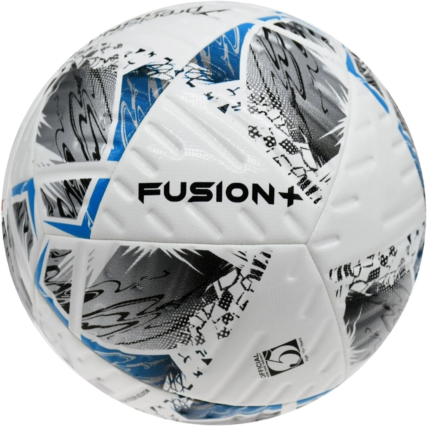 Precision Fusion Plus FIFA Basic Training Football, 12 Panel Textured TPU Match Ball, PU Sealed Seams, Grass 3G Astro - Image 8