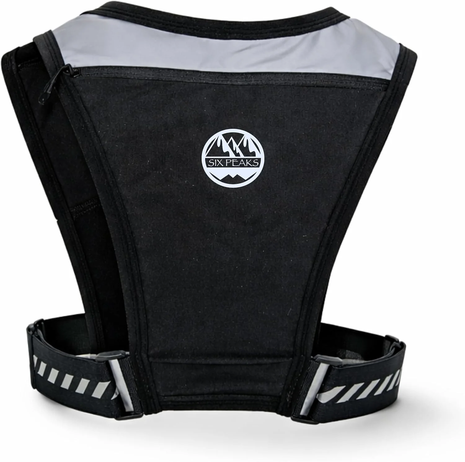 Six Peaks Lightweight Running Vest (Black, One Size) - Image 2