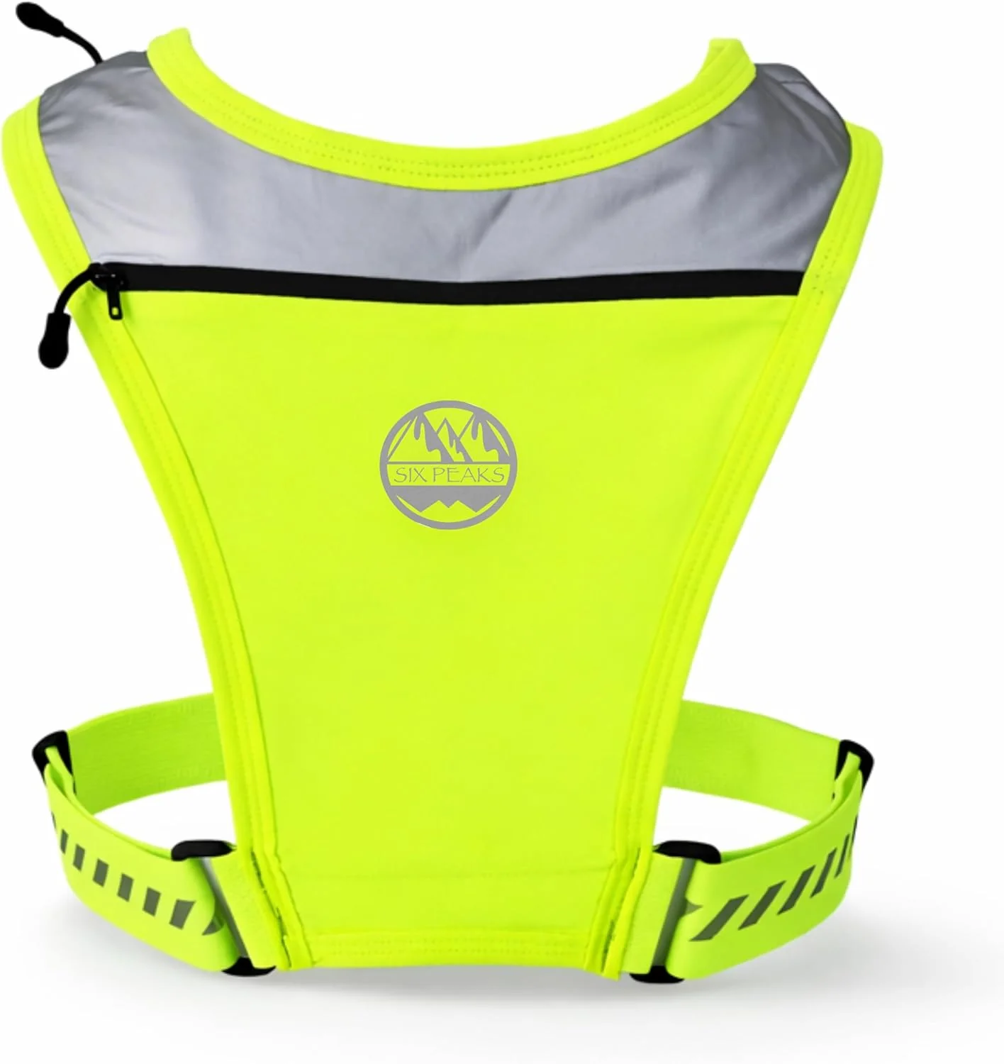 Six Peaks Lightweight Running Vest (Safety Yellow, One Size) - Image 2