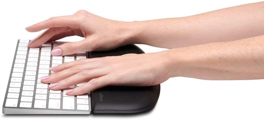 Kensington ErgoSoft Wrist Rest Support for Slim, Compact Keyboard - Ideal for Home Office, Ergonomist Approved - Professional design for function and Use with MacBook, iMac, Surface, Desktop; - Image 4