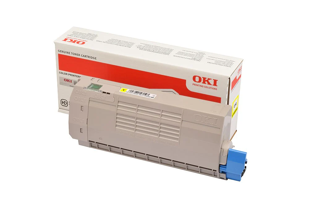 OKI 46507613 Tonerkassette Gelb 11500 Seiten Toner Original C712 - Image 2