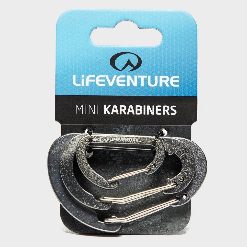 Lifeventure Ultralight Non-locking Karabiners (3-Pack), Aluminum Alloy Wiregate Fastening High Strength Key Rink Clip Hook - Image 6