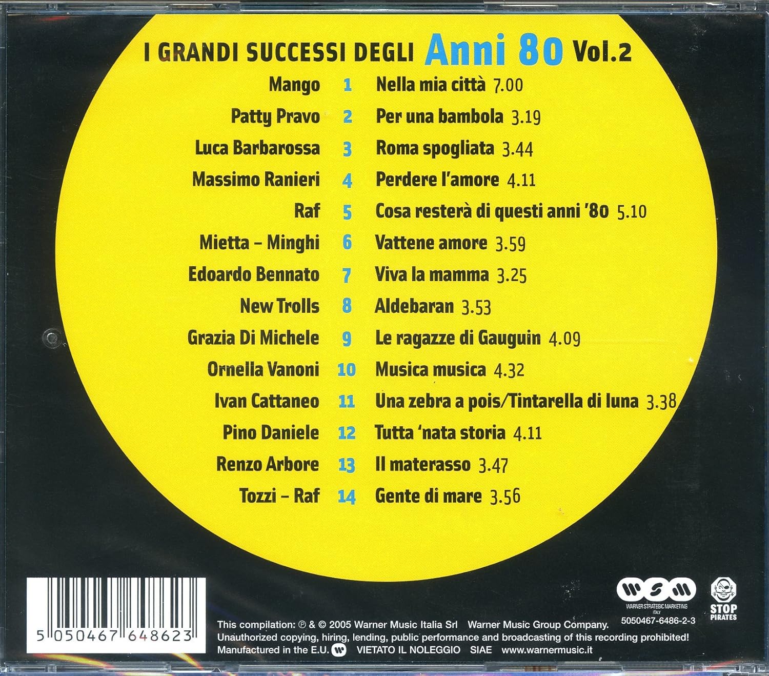 I Grandi Successi Degli Anni 80 2 - Image 2