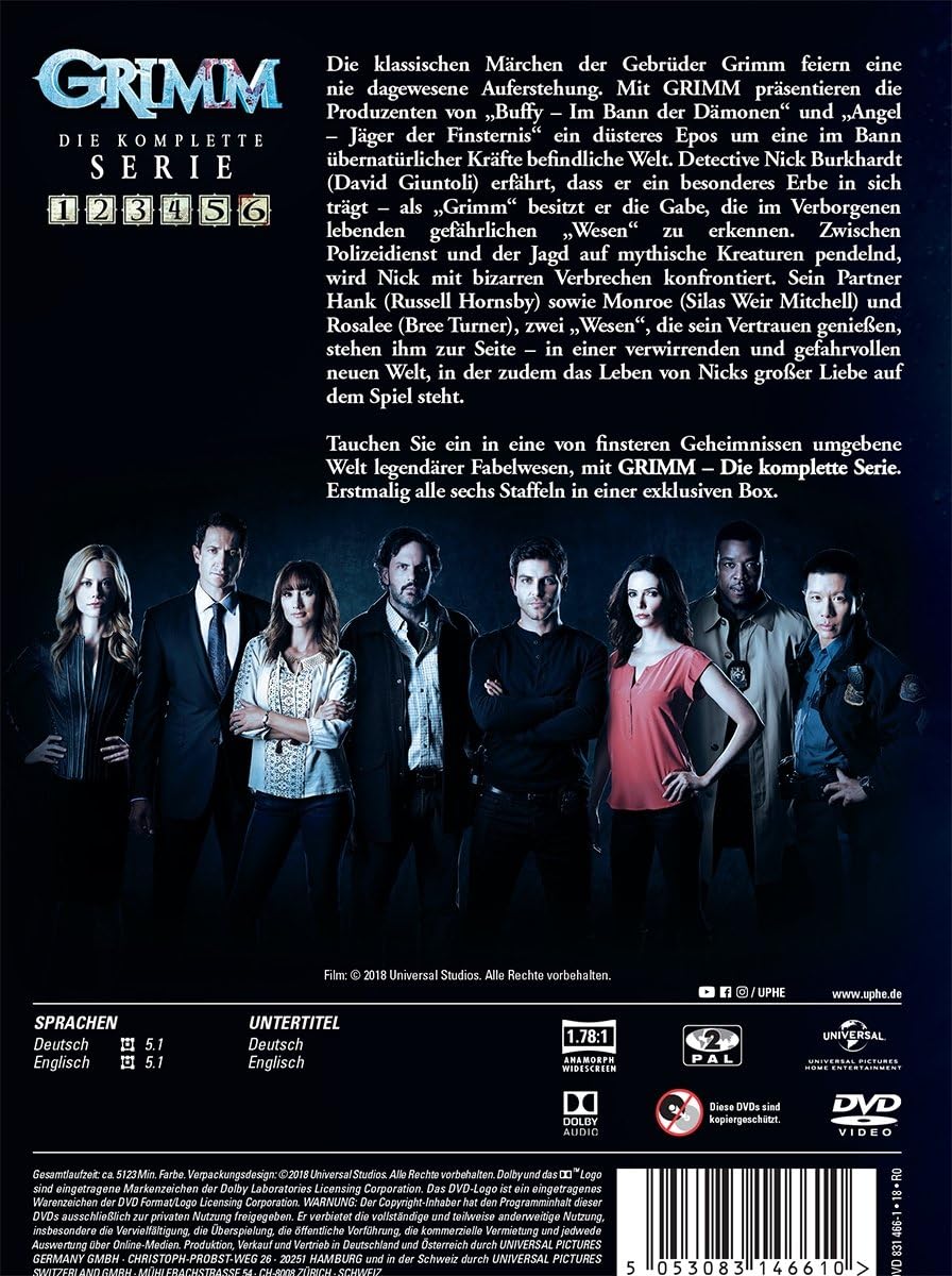 Grimm: Die Komplette Serie (Dvd - Image 2