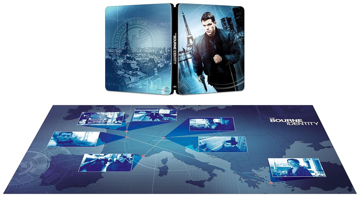 BOURNE IDENTITY, 20th Ann. Steelbook (4K Ultra HD + Blu-Ray - Image 3
