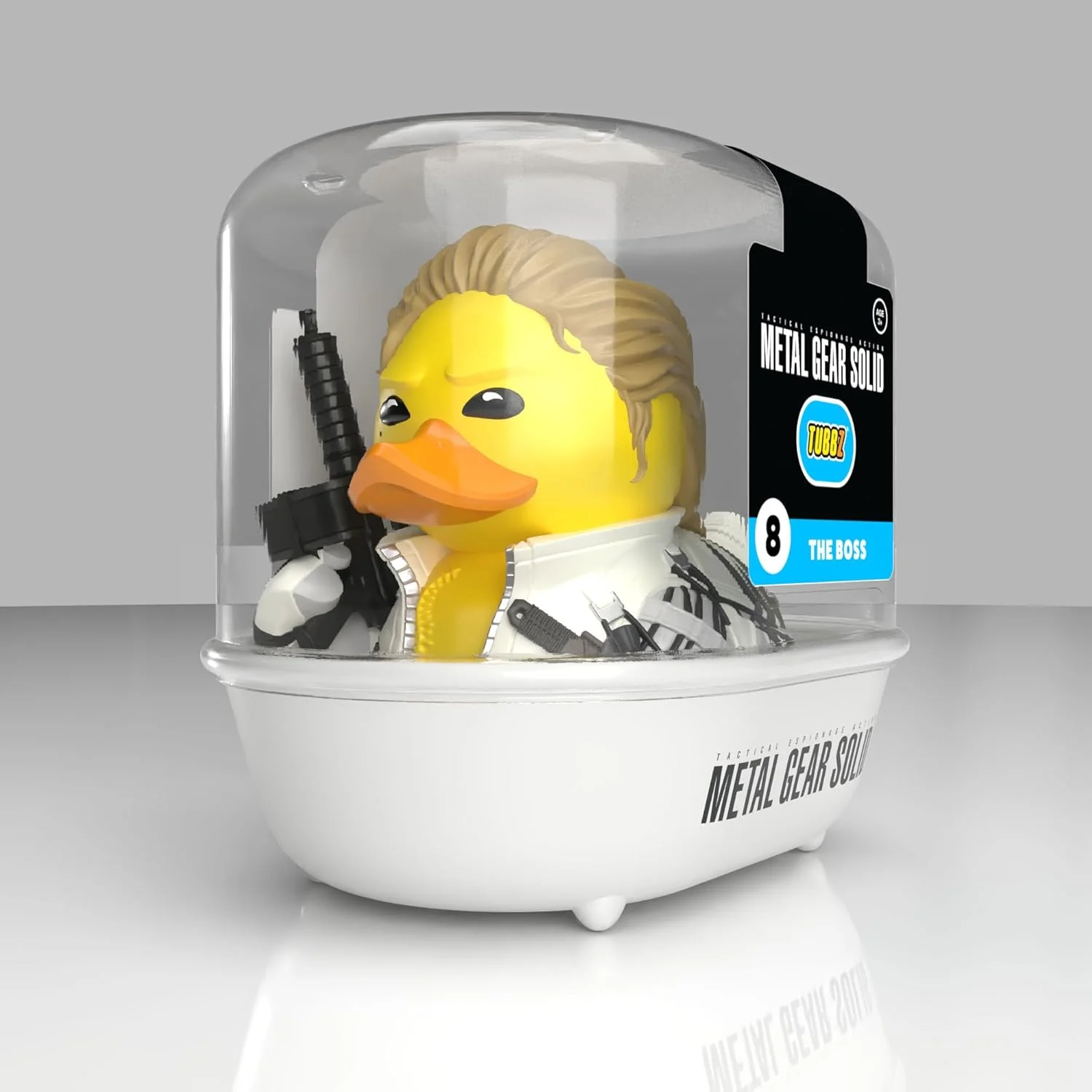 TUBBZ First Edition: Metal Gear Solid 3 - The Boss Cosplaying Rubber Duck Vinyl Figure - Image 2