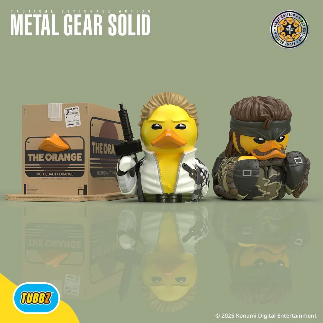 TUBBZ First Edition: Metal Gear Solid 3 - The Boss Cosplaying Rubber Duck Vinyl Figure - Image 6