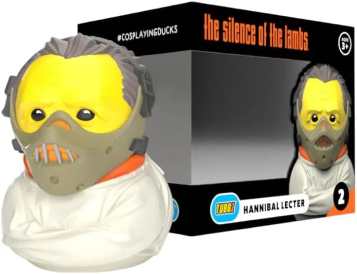 TUBBZ Boxed Edition: Horror - Hannibal Lecter Cosplaying Rubber Duck Vinyl Figure - Image 4
