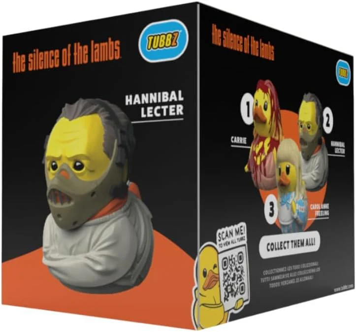 TUBBZ Boxed Edition: Horror - Hannibal Lecter Cosplaying Rubber Duck Vinyl Figure - Image 5