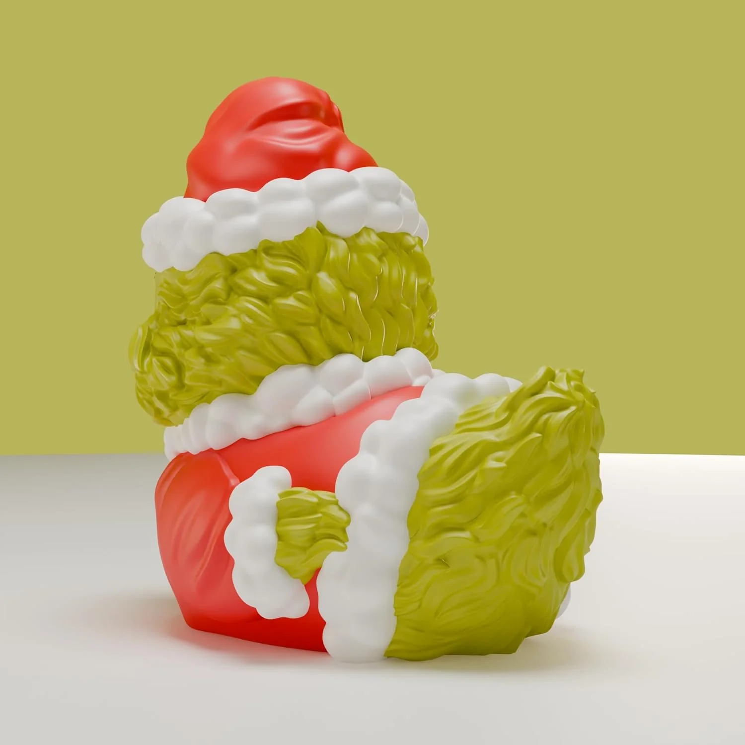 TUBBZ Mini: The Grinch - Santa Outfit Grinch Cosplaying Rubber Duck Vinyl Figure - Image 3