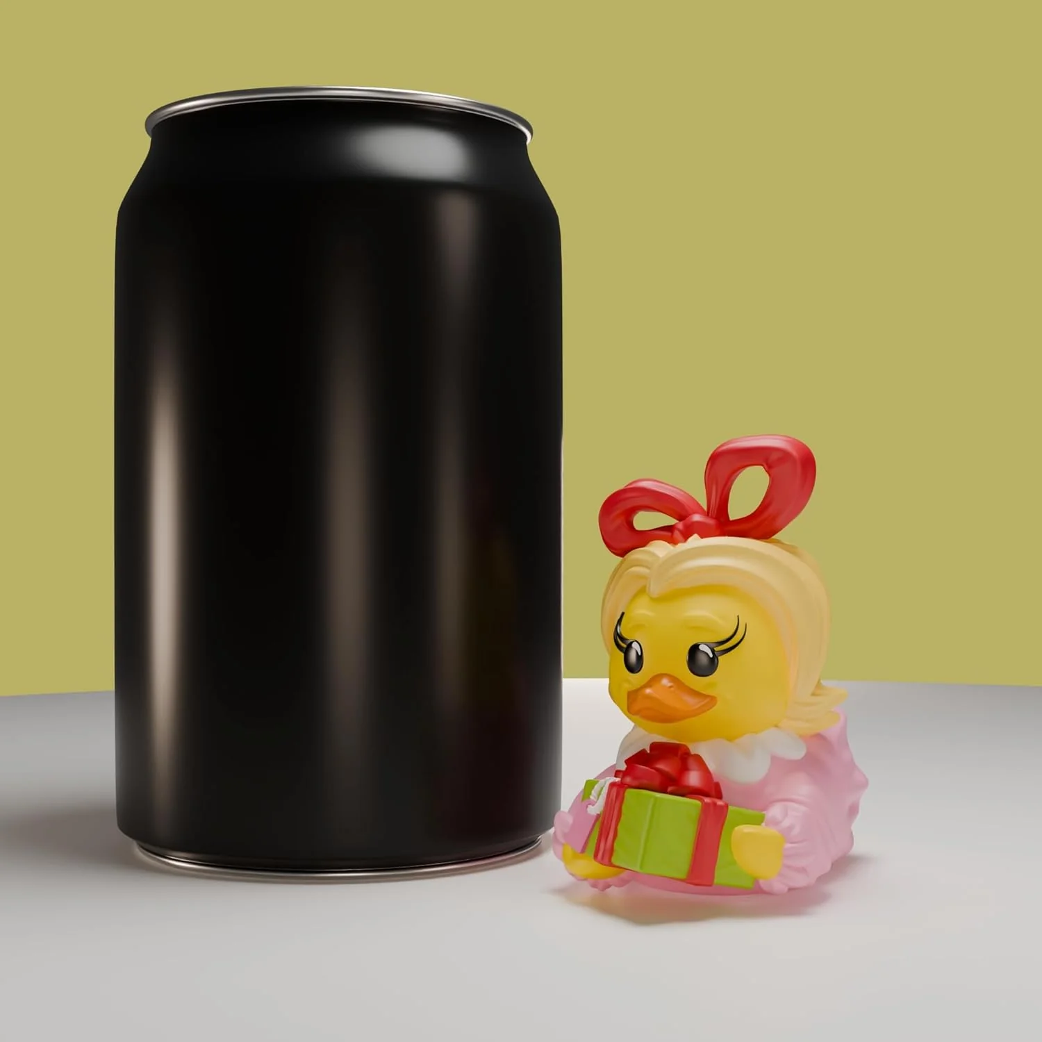 TUBBZ Mini: The Grinch - Cindy Lou Cosplaying Rubber Duck Vinyl Figure - Image 2