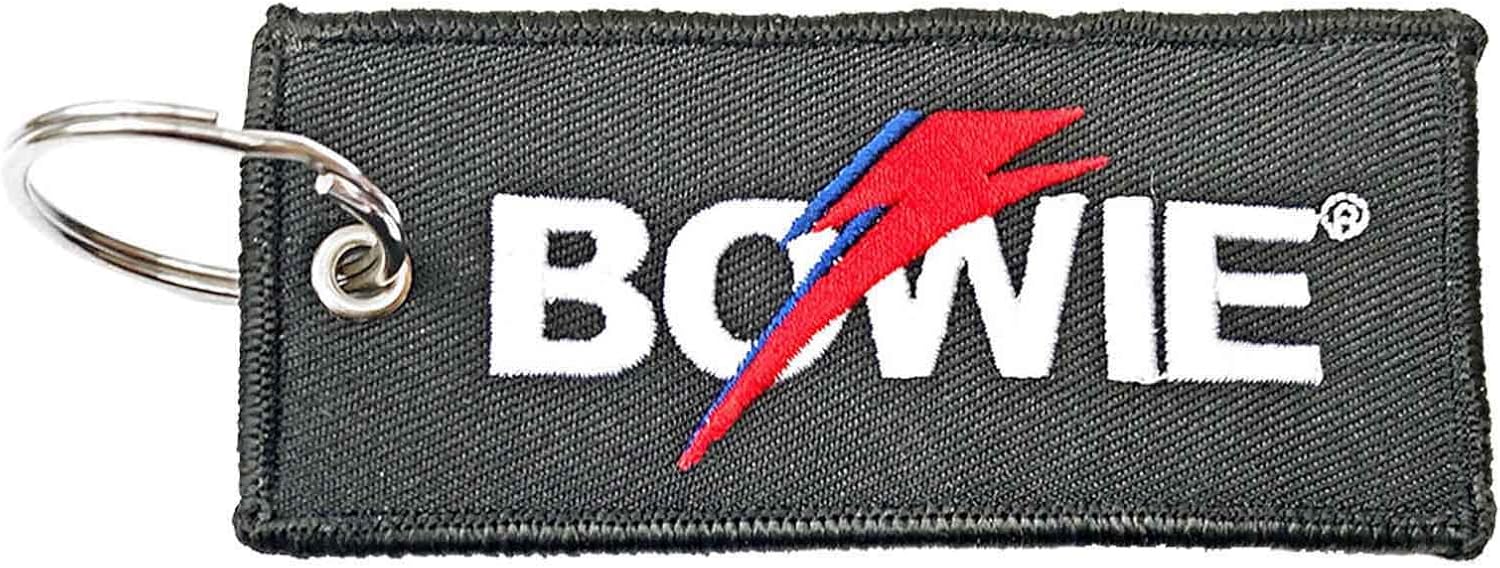David Bowie Flash Double Sided Patch Keychain - Image 2