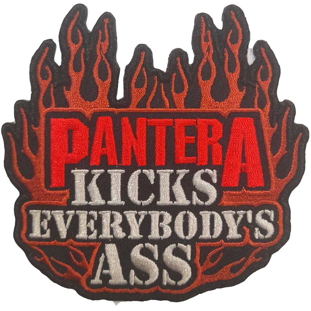 Rock Off Pantera Kicks Official Woven Patch
