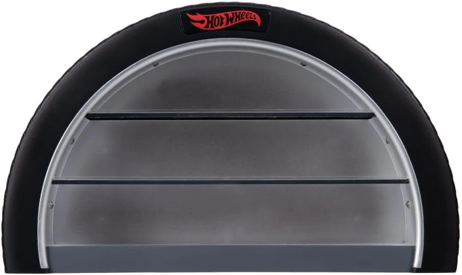 Hot Wheels Display Case Light - Officially Licensed Mattel Merchandise, Light Up Case Holds 8 Cars, Wheel Shaped Wall Moutable or Freestanding, Gift for Collectors - Image 7