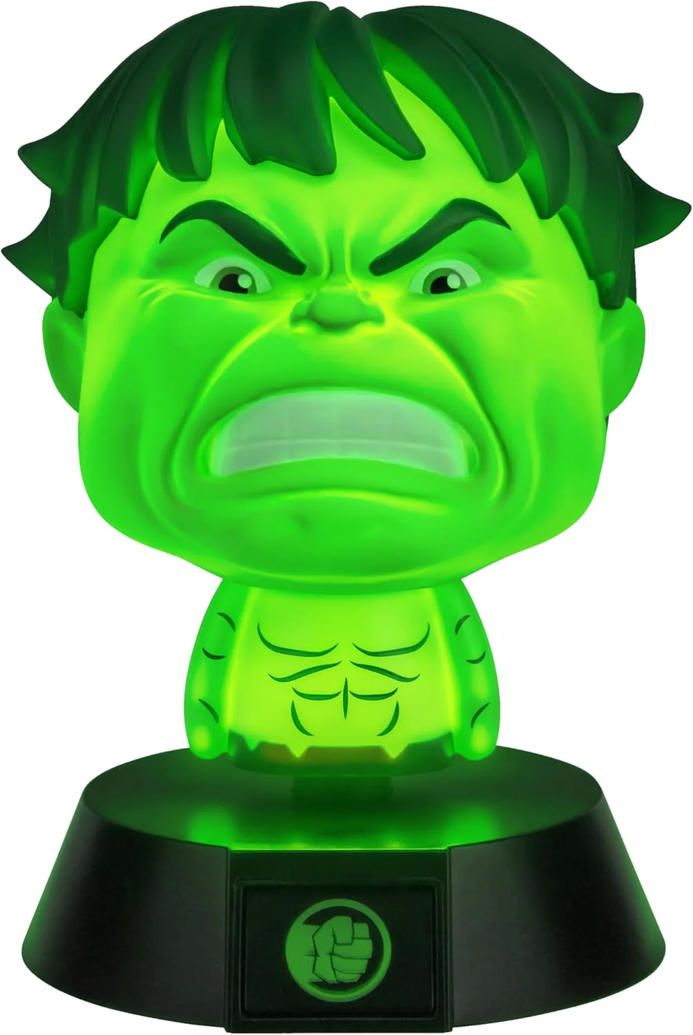 Paladone Marvel Hulk Icon Light, 11cm Desk or Bedside Lamp, AAA Battery Powered, Officially Licensed - Image 7