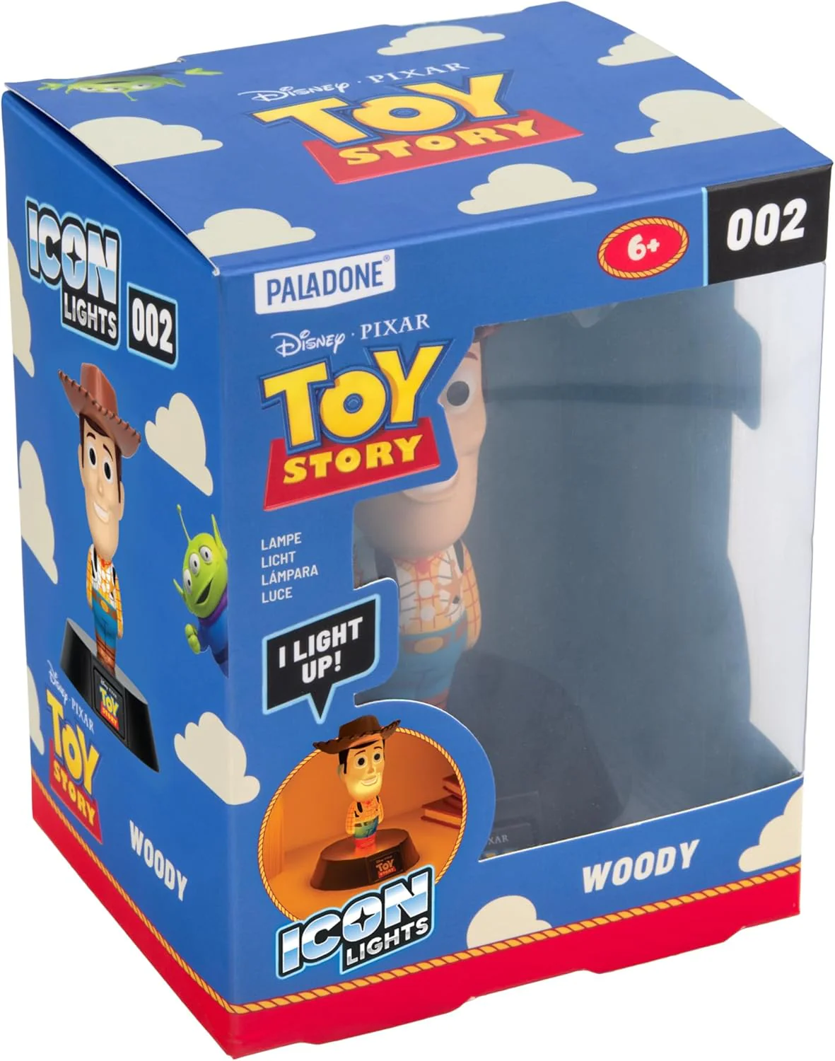 Paladone Toy Story Woody Icon Light – 11cm Woody Character Lamp – Soft Glow Light for Kids Bedrooms - Image 5
