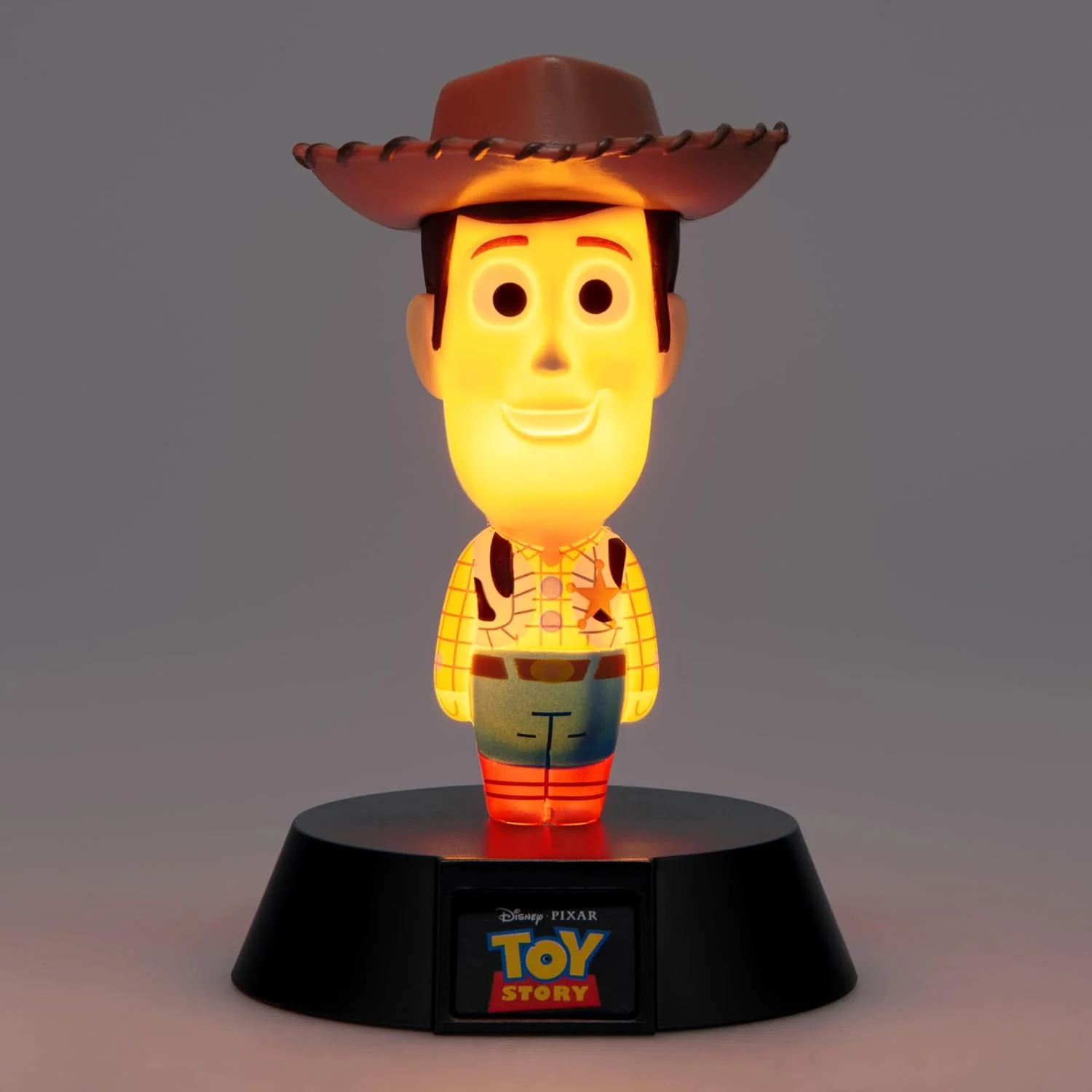 Paladone Toy Story Woody Icon Light – 11cm Woody Character Lamp – Soft Glow Light for Kids Bedrooms - Image 6