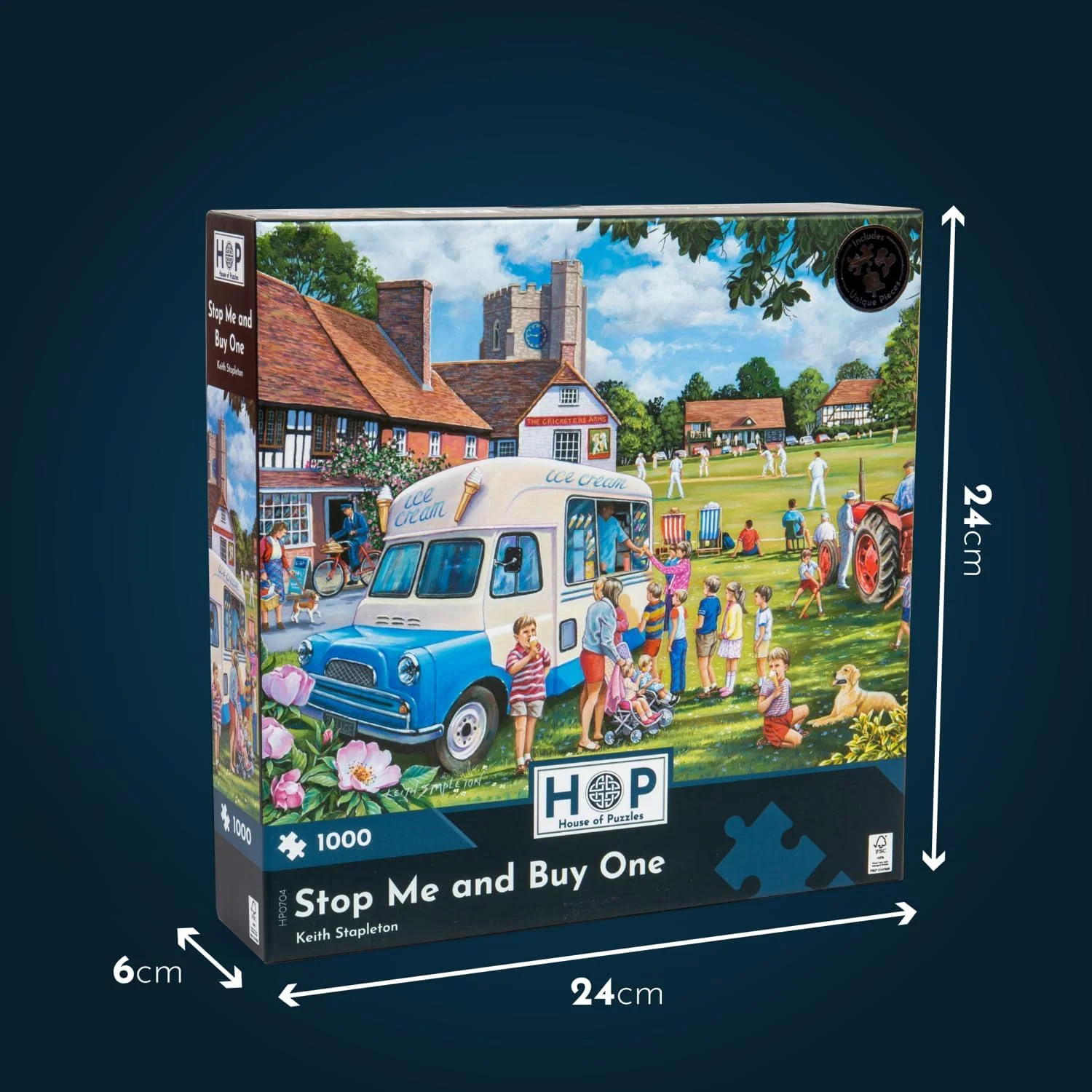 The House of Puzzles | The Kelpies 1000 Piece Jigsaw Puzzle | Animals & Wildlife Theme | Adult Jigsaw | Keith Stapleton | FSC Certified - Image 4