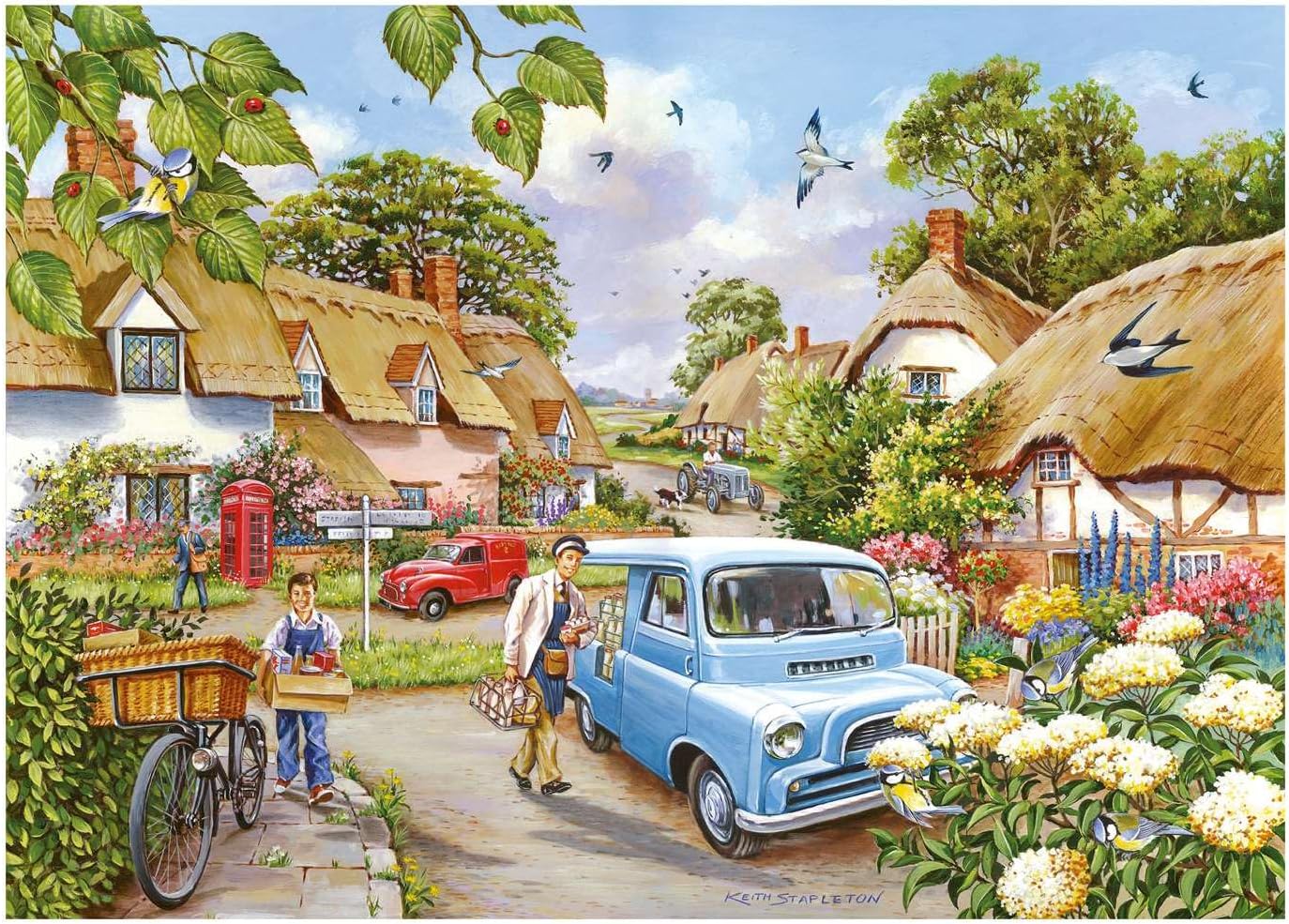 The House of Puzzles | Village Life Jigsaw Puzzles | 500 Piece | Towns and Villages Theme | FSC Certified Board | Multi-Pack | 4 Puzzles - Image 2