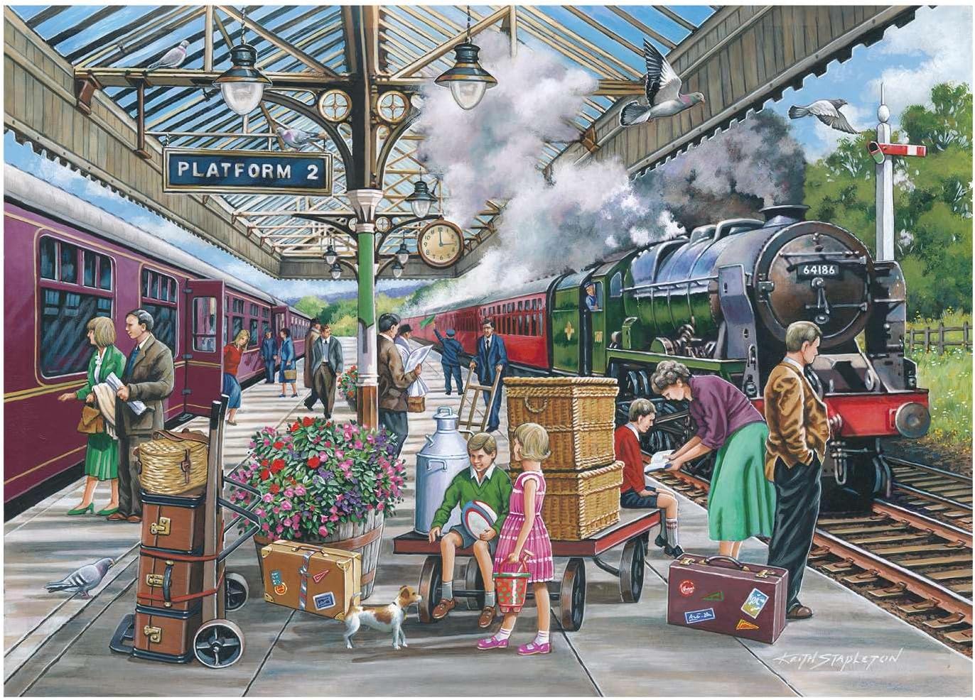 The House of Puzzles | Going Places | 4x 500 Piece Jigsaw Puzzles | Transport Theme | 13 x 19 in | FSC Certified Board - Image 6