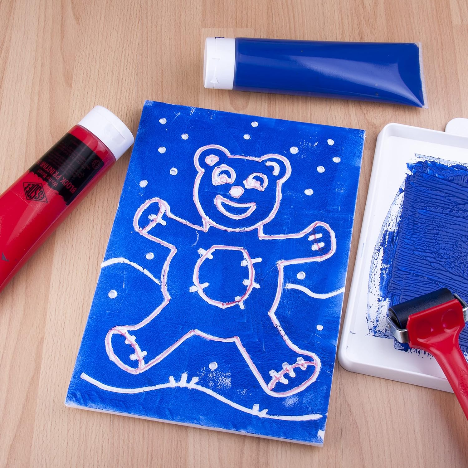 Essdee - Essdee Blokdruk Kit voor Kids - Image 2