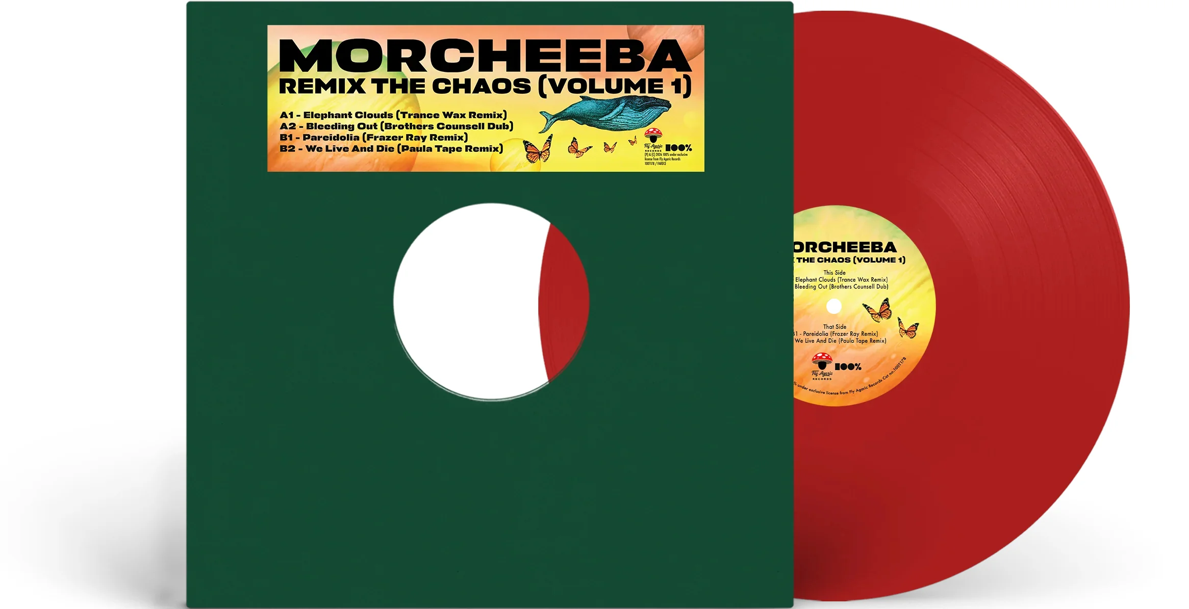 Remix The Chaos (Volume 1) - Red Vinyl - Image 2