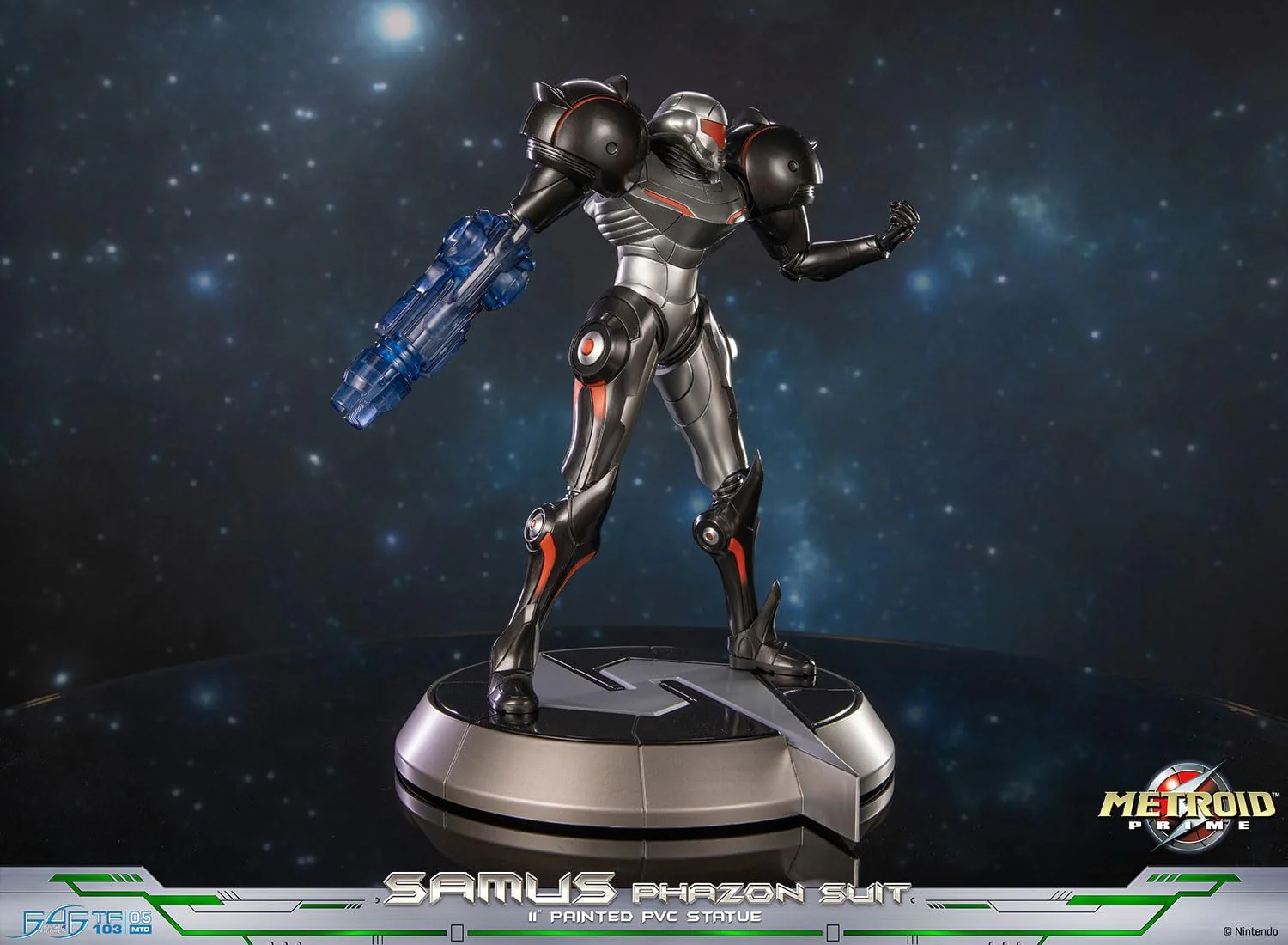 Metroid Prime Pvc Statue Samus Phazon Suit Standard Edition 28 Cm - Image 3