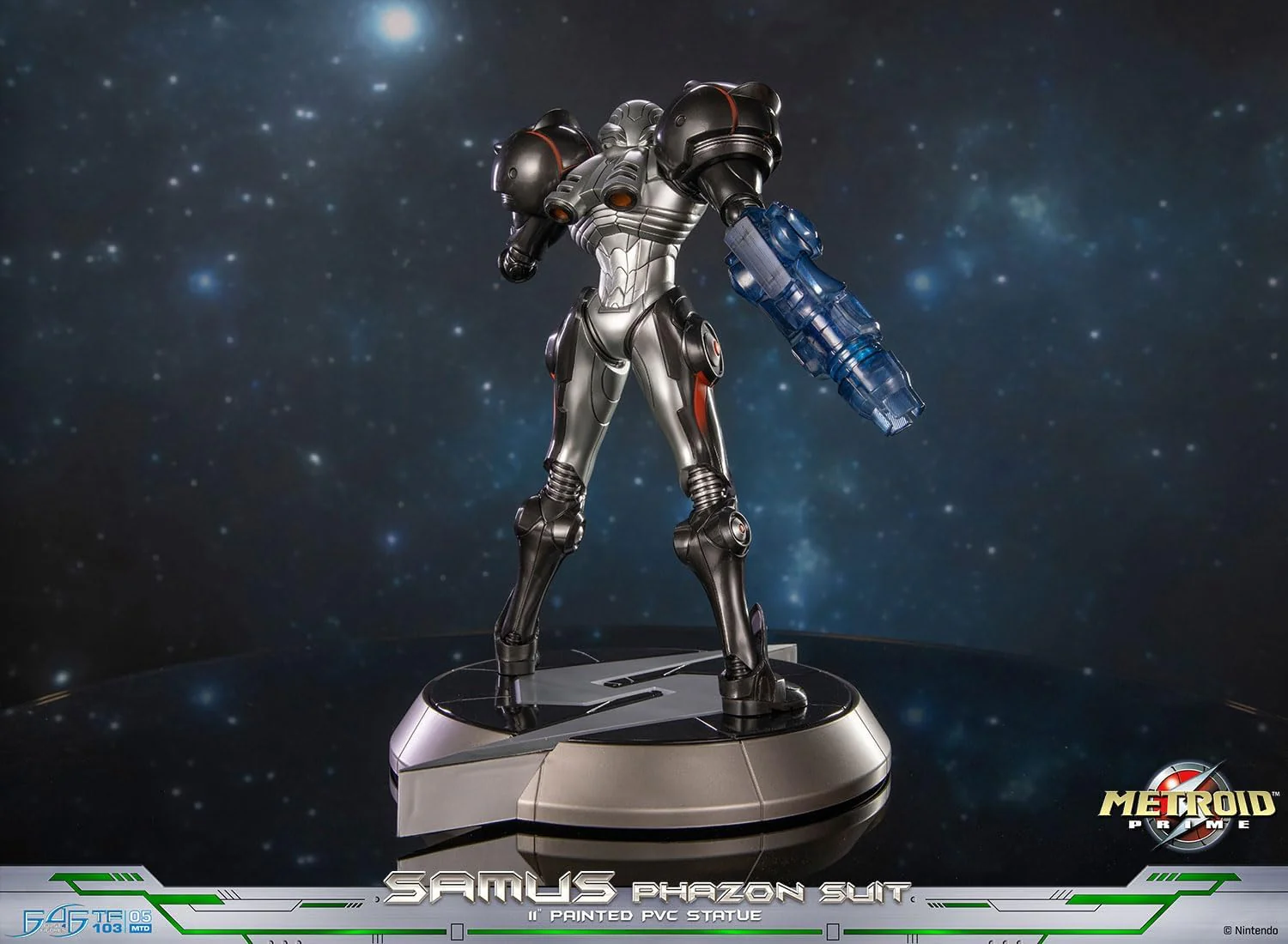 Metroid Prime Pvc Statue Samus Phazon Suit Standard Edition 28 Cm - Image 5