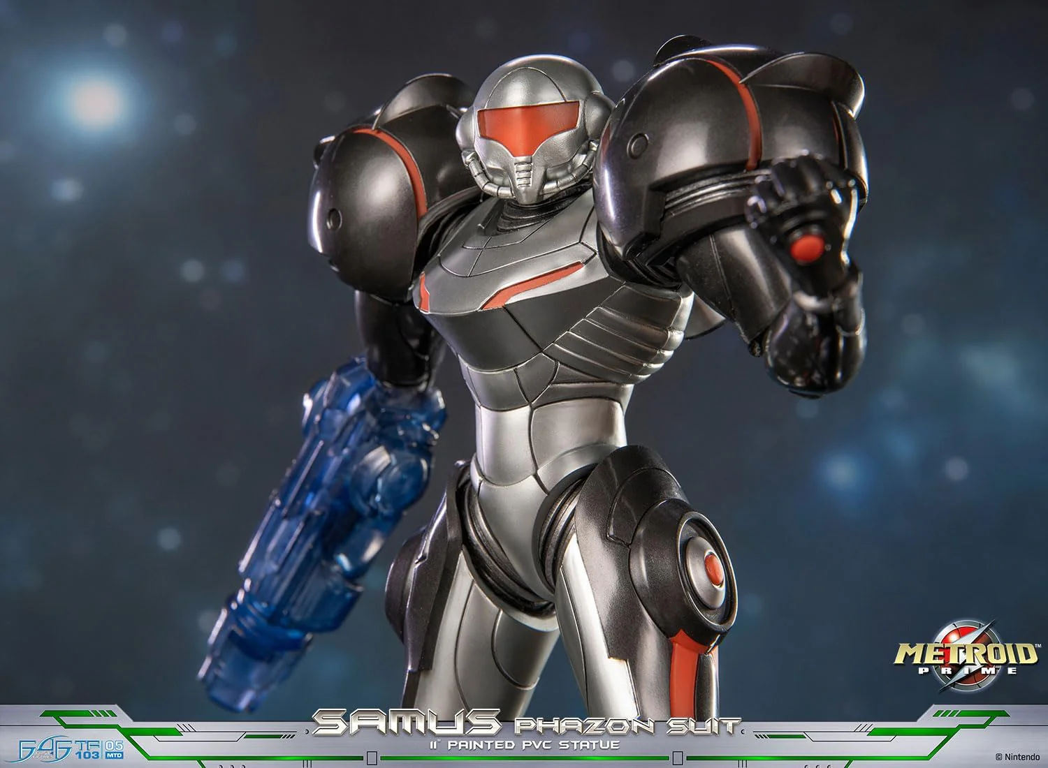 Metroid Prime Pvc Statue Samus Phazon Suit Standard Edition 28 Cm - Image 6