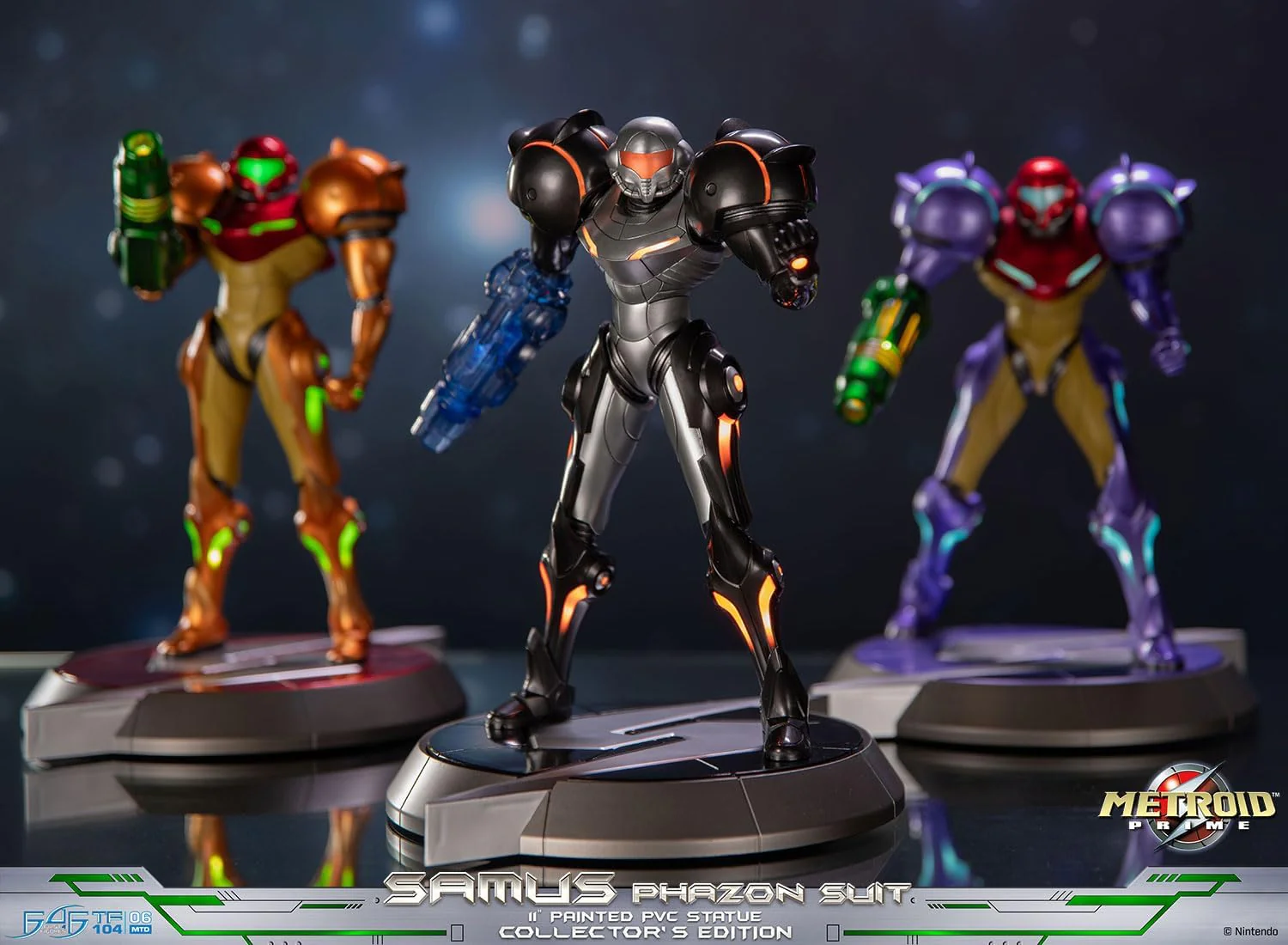 First4Figures - Metroid Prime (Samus Phazon Suit) (Sammler) PVC - Image 3
