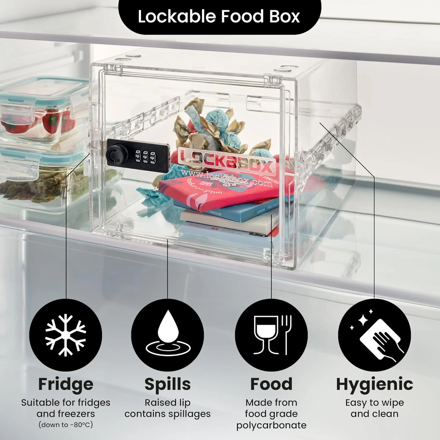 Lockabox One Storage Box 10L Crystal - Image 2