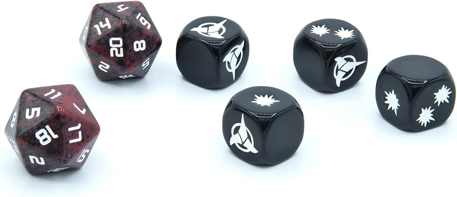 Modiphius Star Trek Adventures - Klingon Dice Set, Multi - Image 3