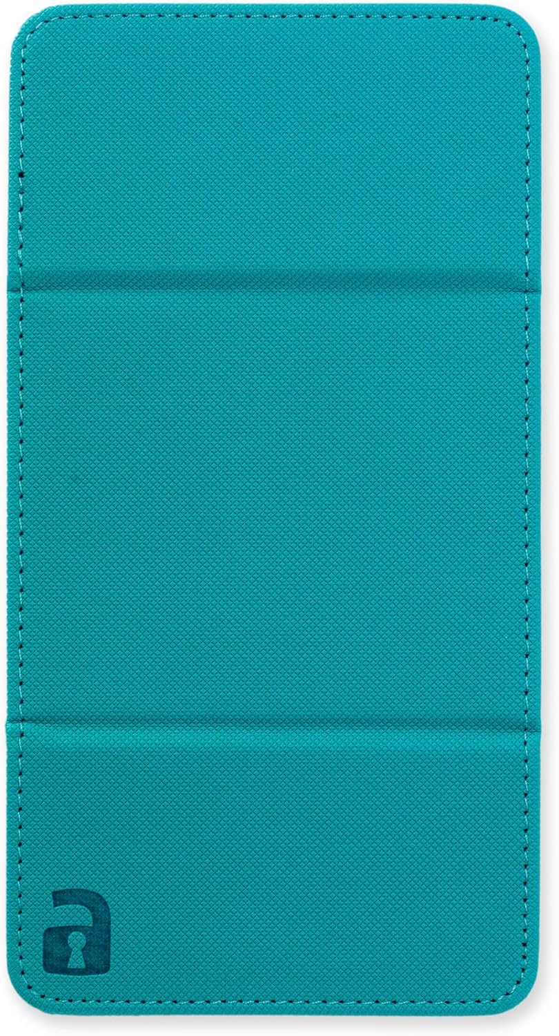 Vault X Trading Card Sideloading Deck Box, 100+ sleeved cards, Premium Exo-Tec Material, Card Holder Storage Box, Detachable Magnetic Lid, for MTG Commander Game, TCG (Teal - Image 3