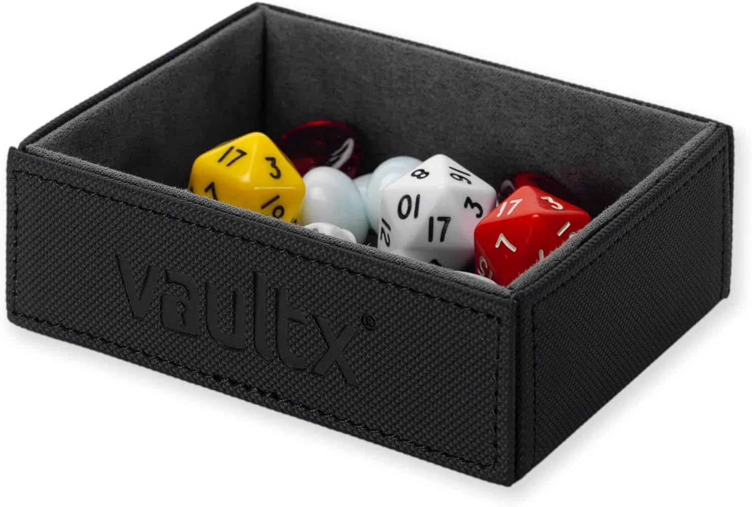 Vault X Exo-Tec Modular Deck Game Box with Card Tray & Accessories Drawer Detachable Magnetic Lid, 200+ Card Capacity Commander Decks TCG (Two Drawer) - Image 4