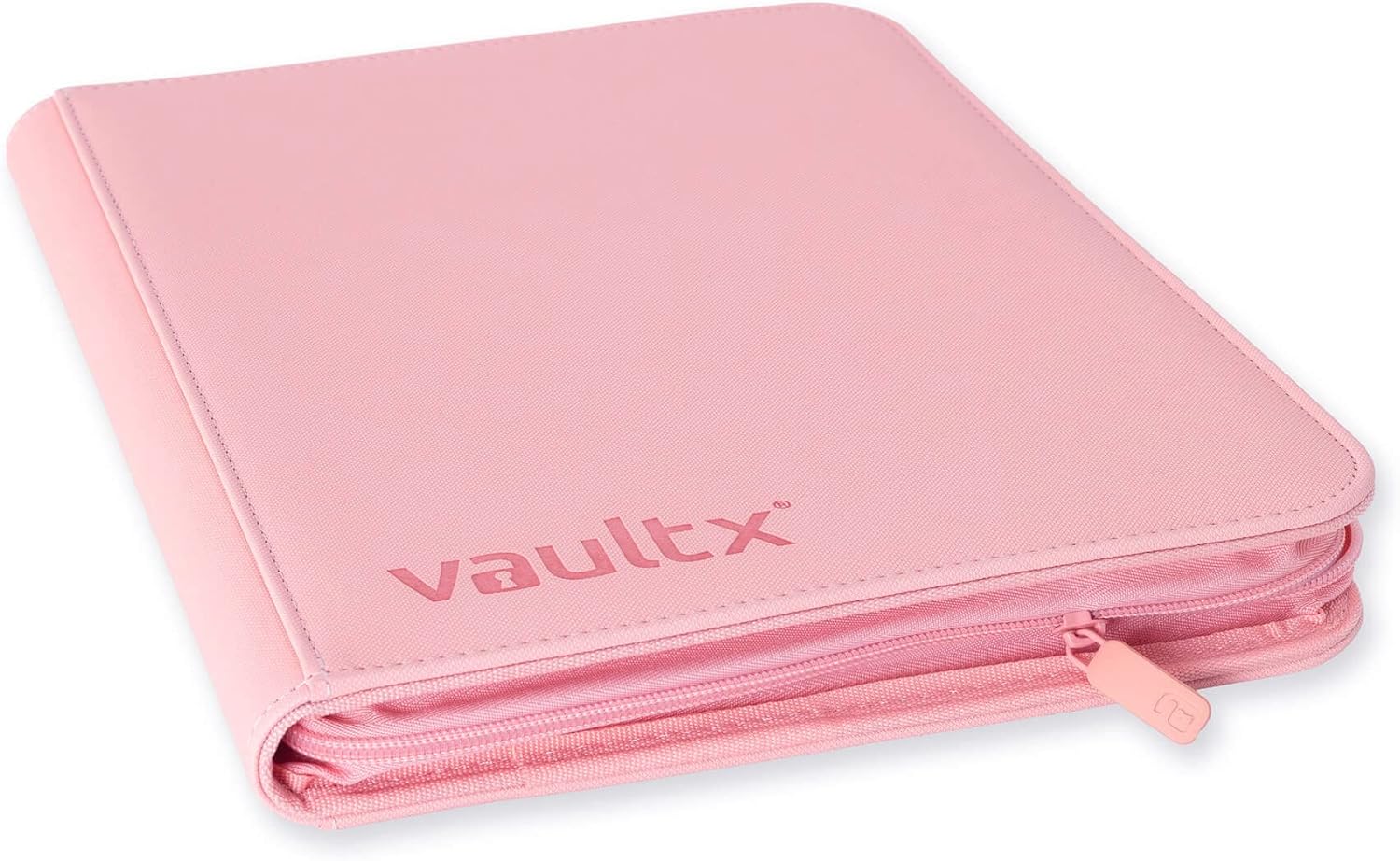 Vault X 4 Pocket Trading Card Zip Binder, 160 cards, Premium Exo-Tec Album Material, 20 Side-Loading Pages, Folder for Collectible Card Games, Sports, TCG (Pink - Image 6