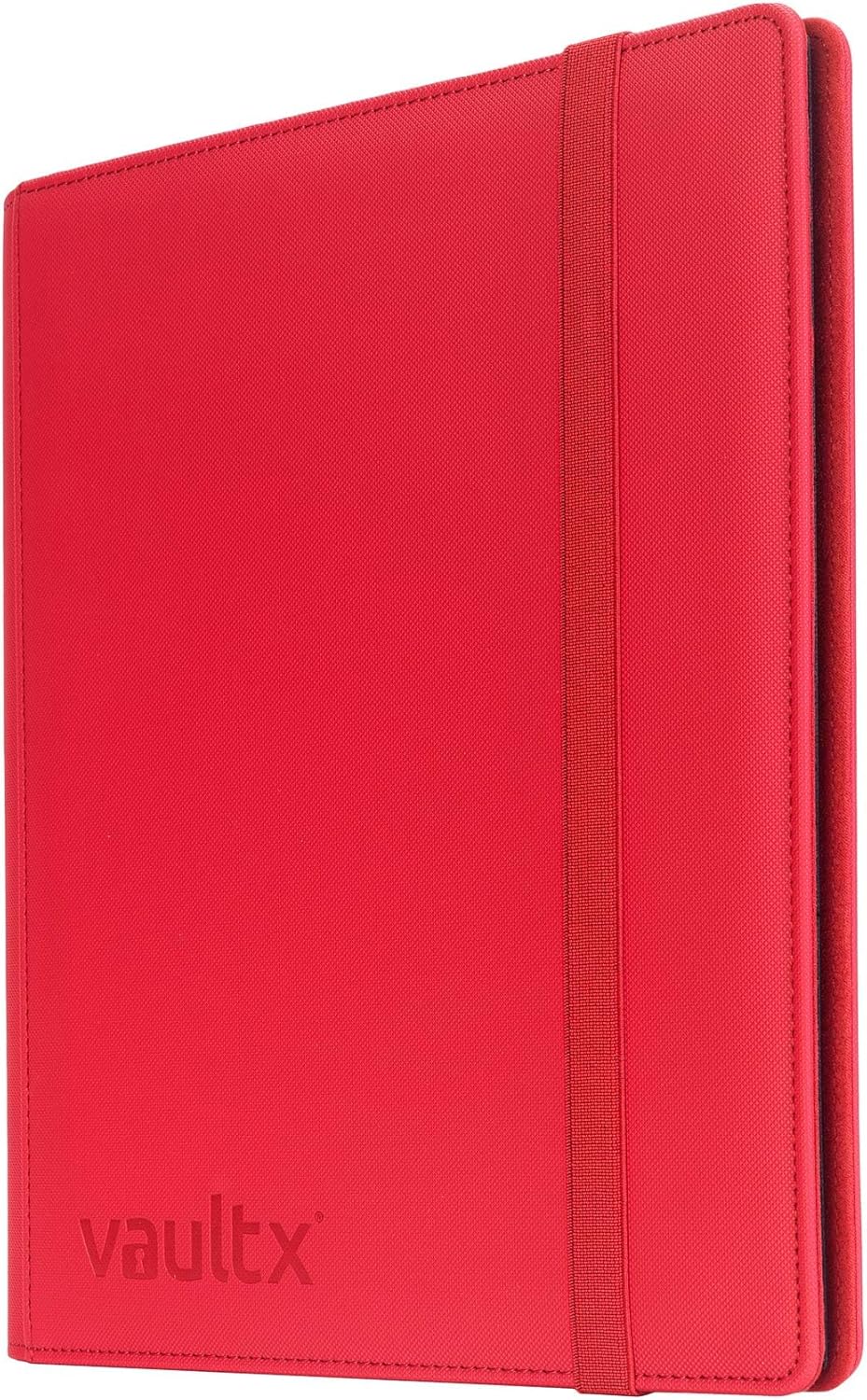 Vault X 9 Pocket Trading Card Strap Binder, 360 Cards, Premium Exo-Tec Album Material, 20 Side-Loading Pages, Folder for Collectible Games, Sports, TCG (Red - Image 4