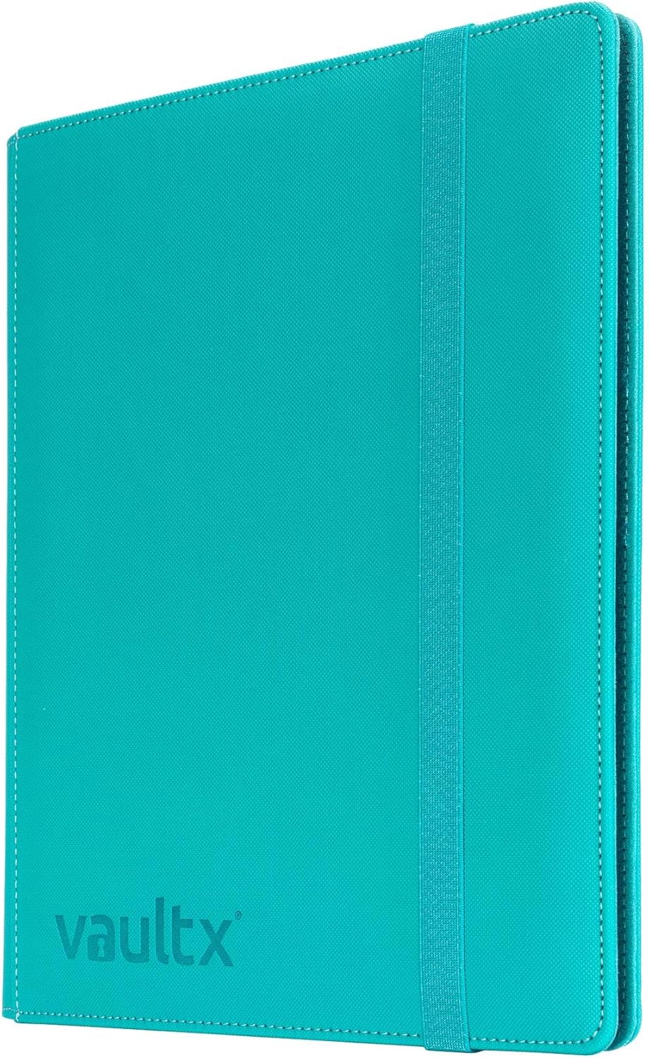 Vault X 9 Pocket Trading Card Strap Binder, 360 Cards, Premium Exo-Tec Album Material, 20 Side-Loading Pages, Folder for Collectible Games, Sports, TCG (Teal - Image 5