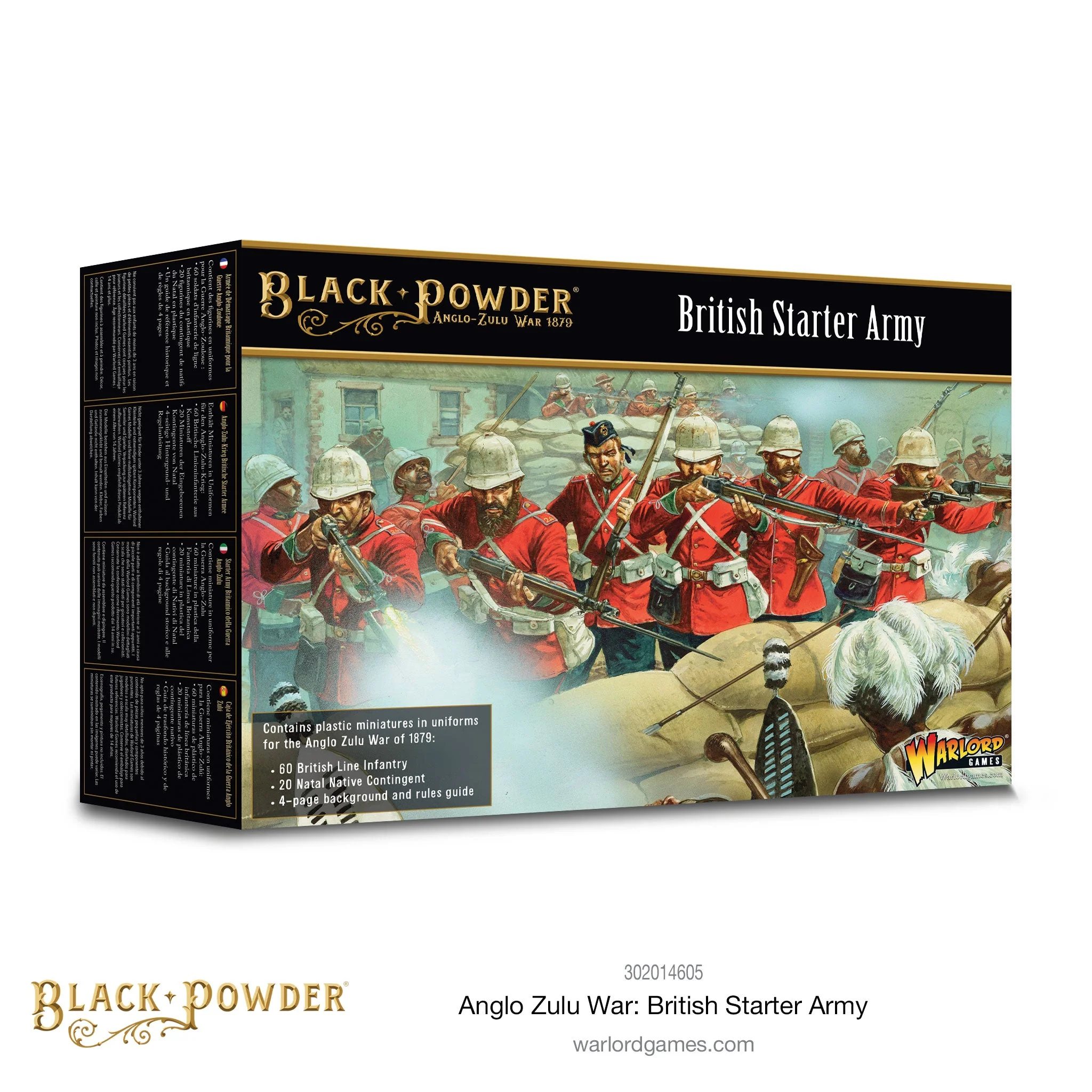 Black Powder Anglo-Zulu War - British Starter Army (New Edition