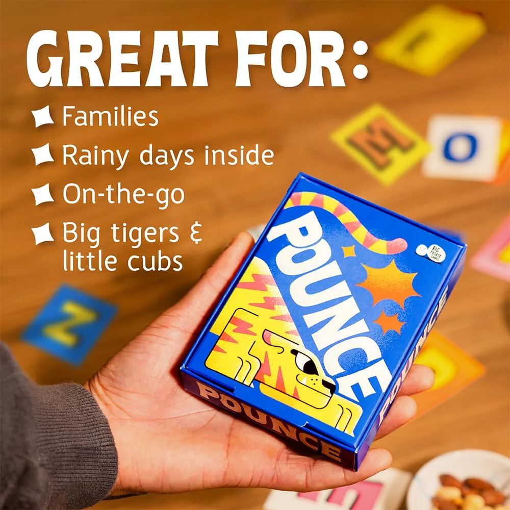 Big Potato Pounce: The Purrrfect Letter Grabbing Card Game | Best New Game 2026 | Perfect for Game Nights, Kids, Teens and Adults | Players 2-6, Age 8+ - Image 4