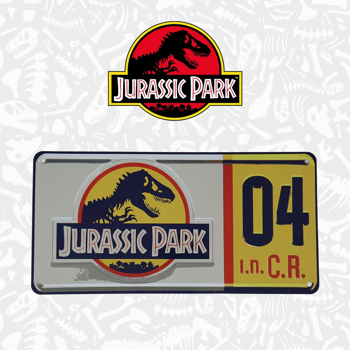 Jurassic Park Replica Numberplate - Image 3